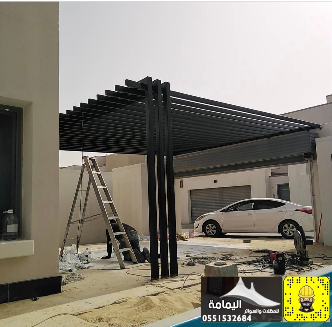 تركيب مظلات / مظلات سيارات مظلات جلسات