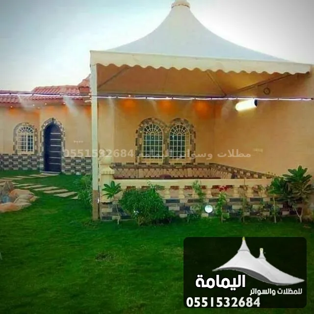 مظلات هرمية - مظلات اليمامة مظلات هرمية - مظلات اليمامة