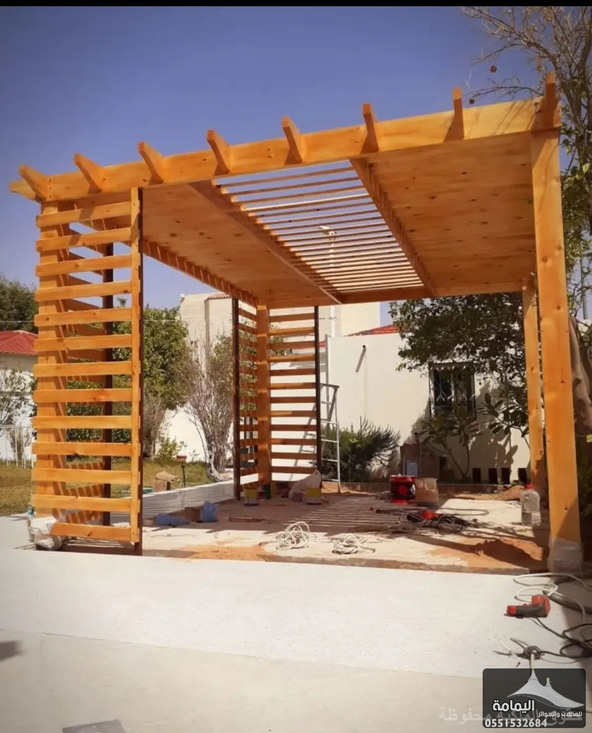 تركيب شبوك وبرجولات d - ساتر في الجبيل تركيب شبوك وبرجولات d - ساتر في الجبيل