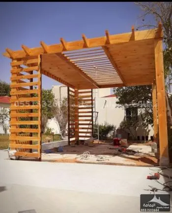 برجولات جلسات خارجية - تركيب مظلات في الرياض برجولات جلسات خارجية - تركيب مظلات في الرياض