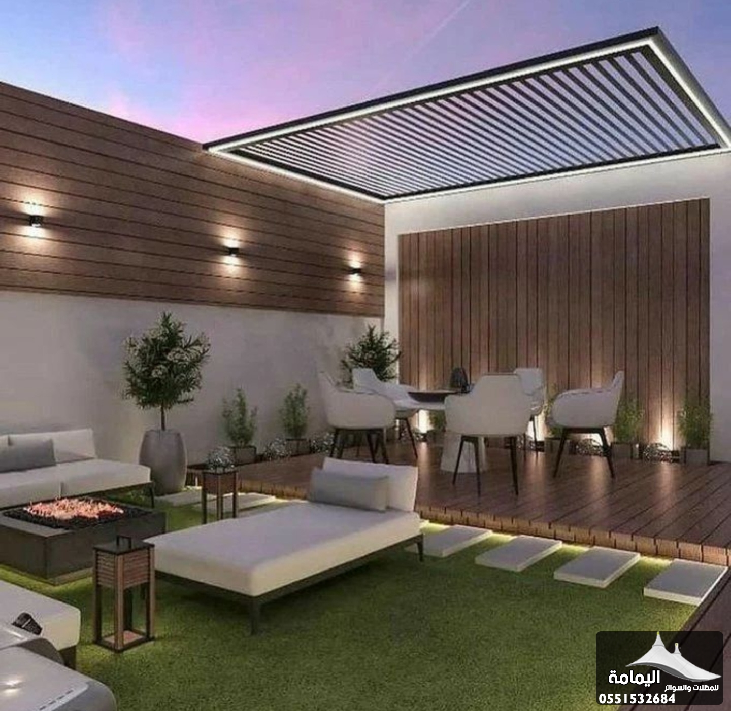 تركيب هنجر مستودع - مظلات في المنطقة الشرقية